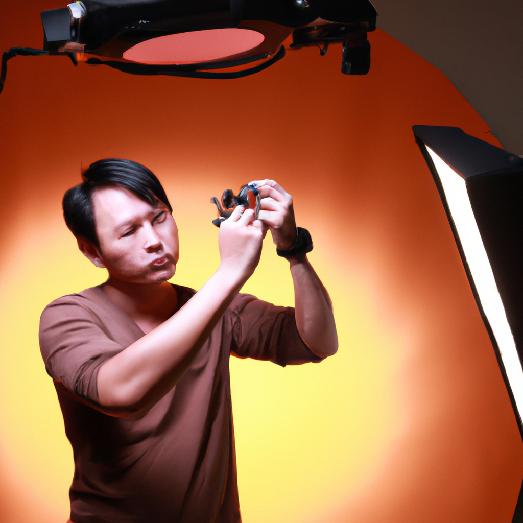 Retrato de Luis — técnico de iluminación